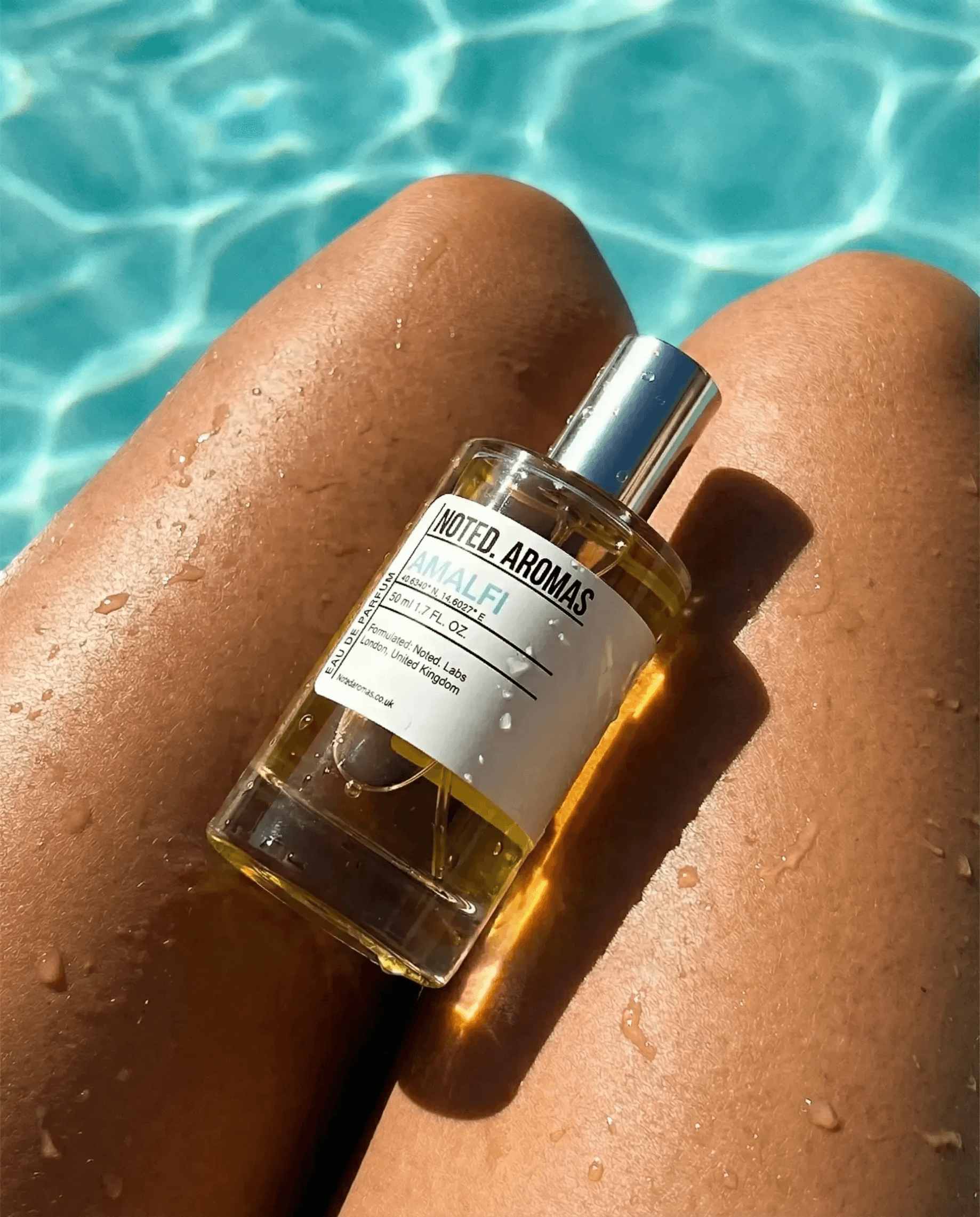 Noted. Aromas perfume lifestyle image