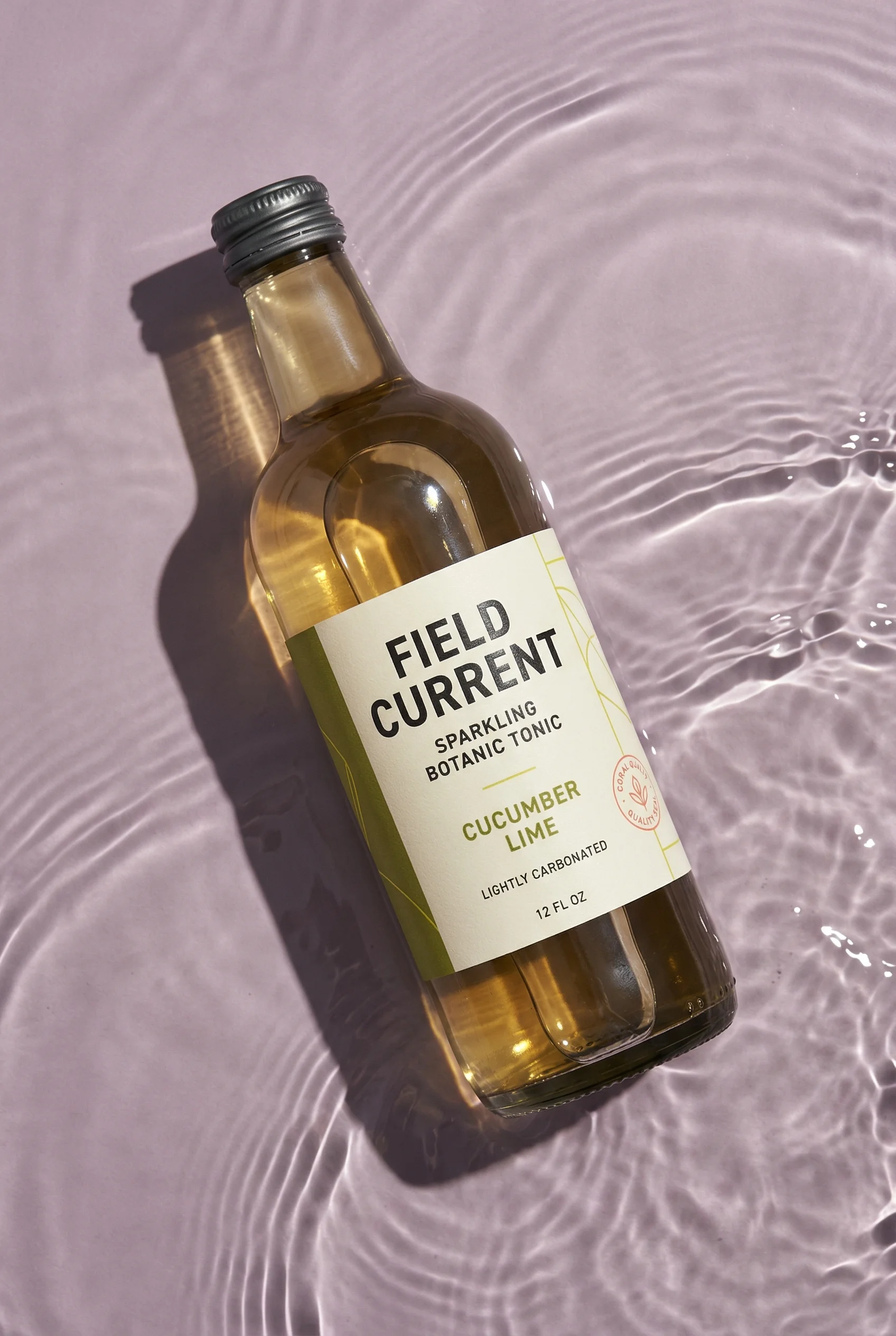 Botanical Tonic Ripples scene example for Beverage Product Photography Ideas