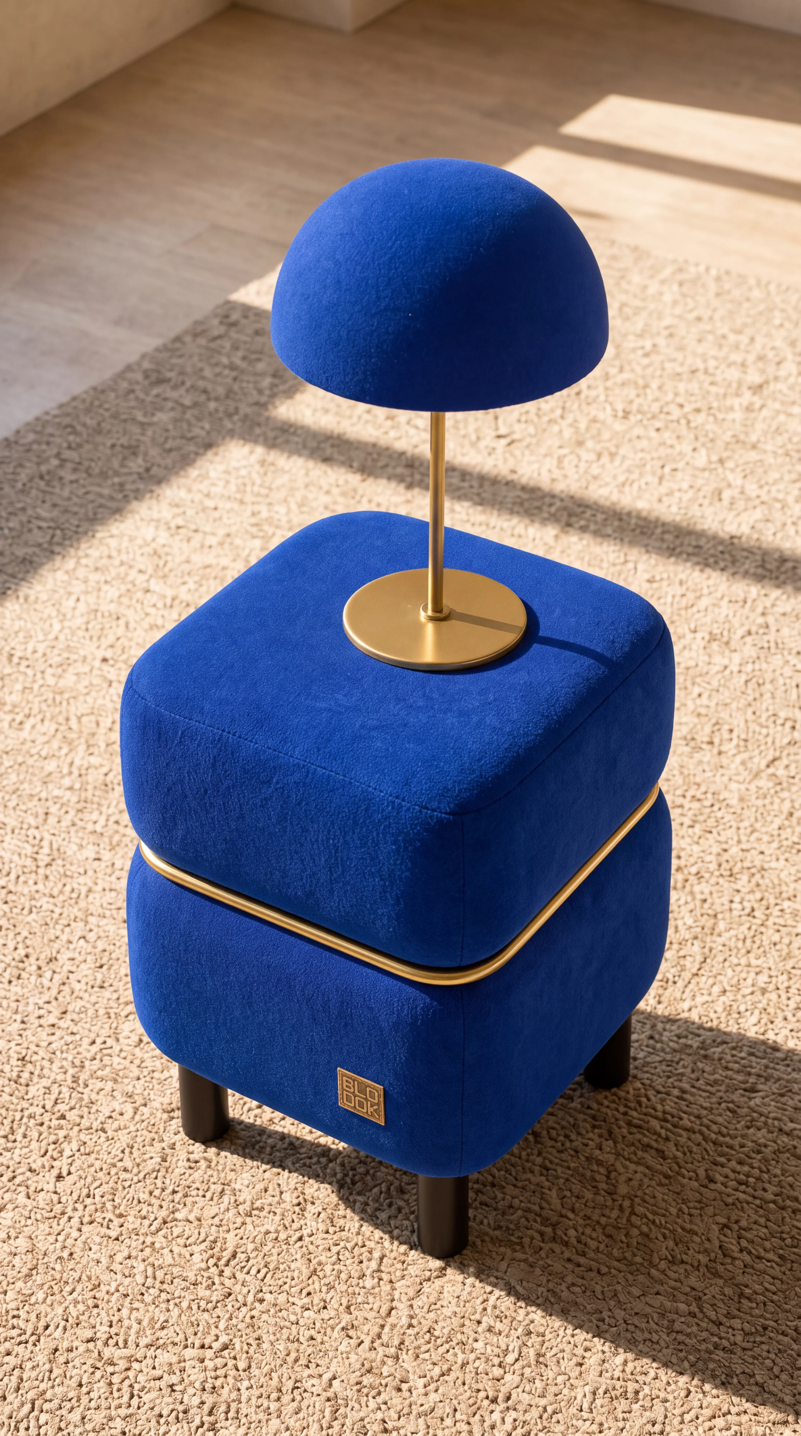 Image 26 — Detail — Blue Table + Lamp