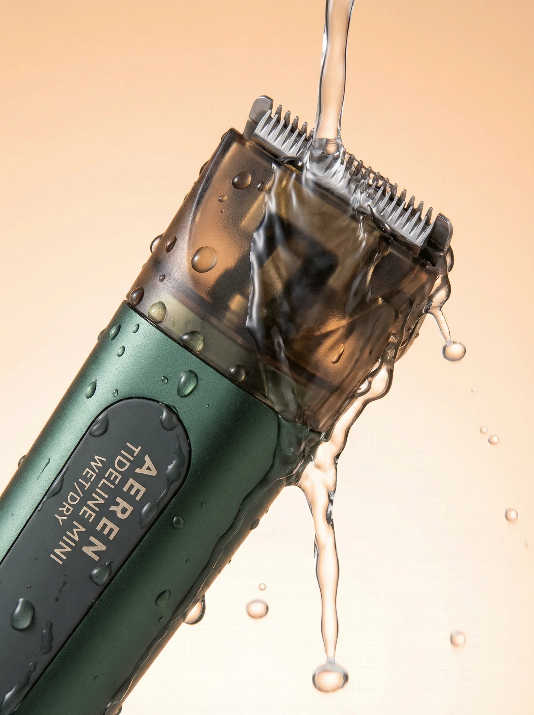 Close product detail image of a wet precision trimmer