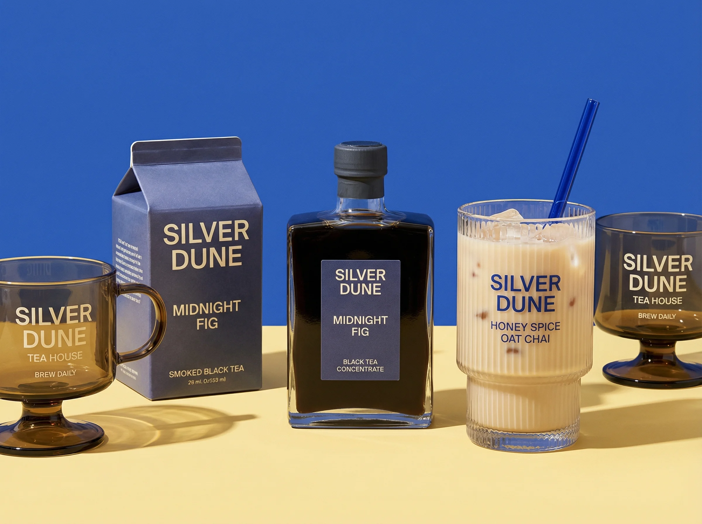 Modern Tea Collection scene example for Ecommerce Ad Creative Examples for Product Campaigns