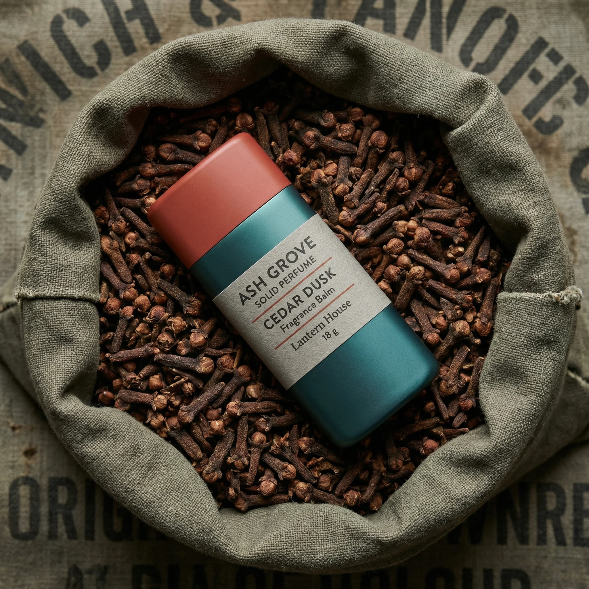 Clove Nest Perfume scene example for Fragrance Product Photography Ideas