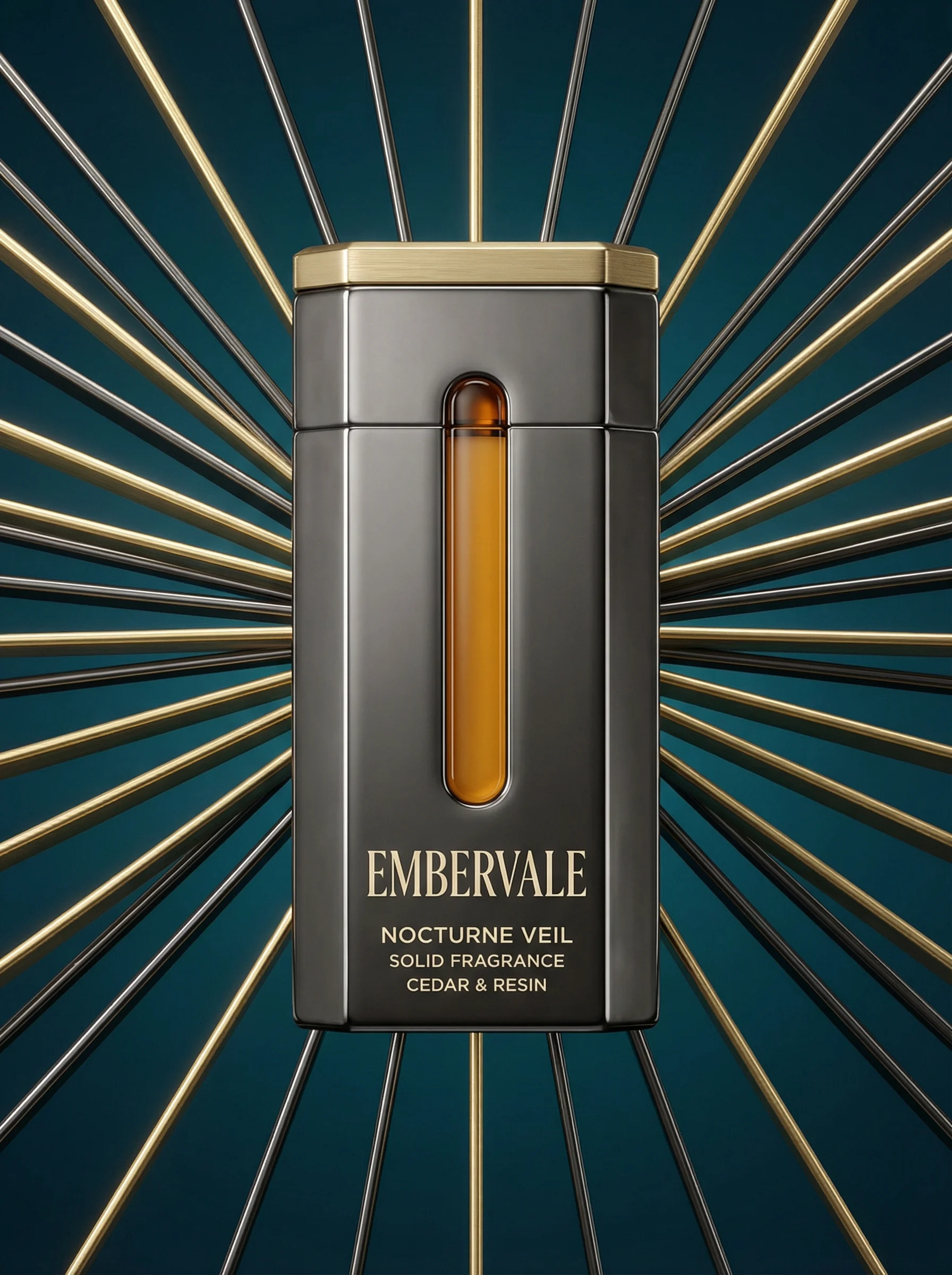Radiant fragrance bottle hero for ecommerce product photography