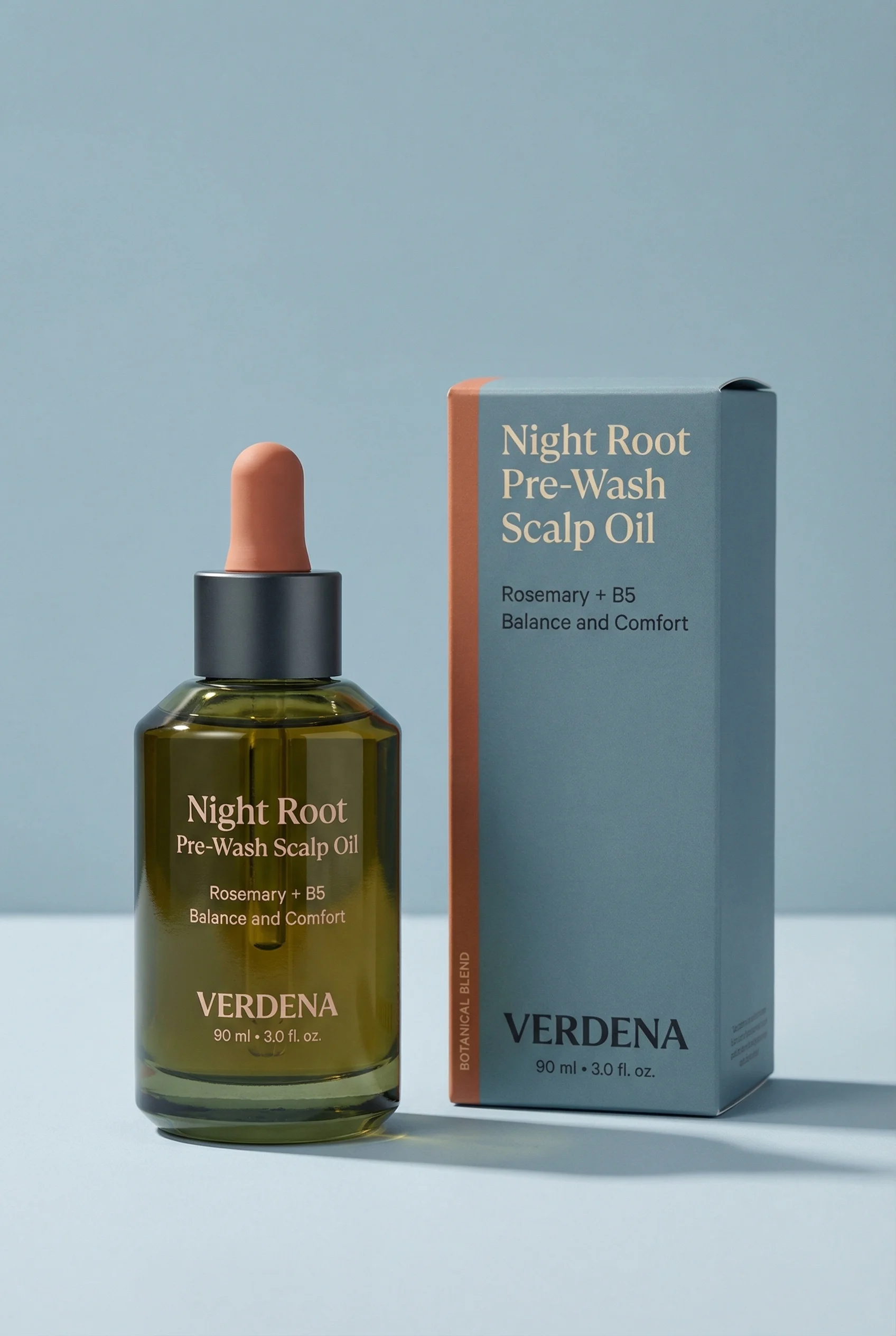 Scalp Oil Duo scene example for Haircare Product Photography Ideas