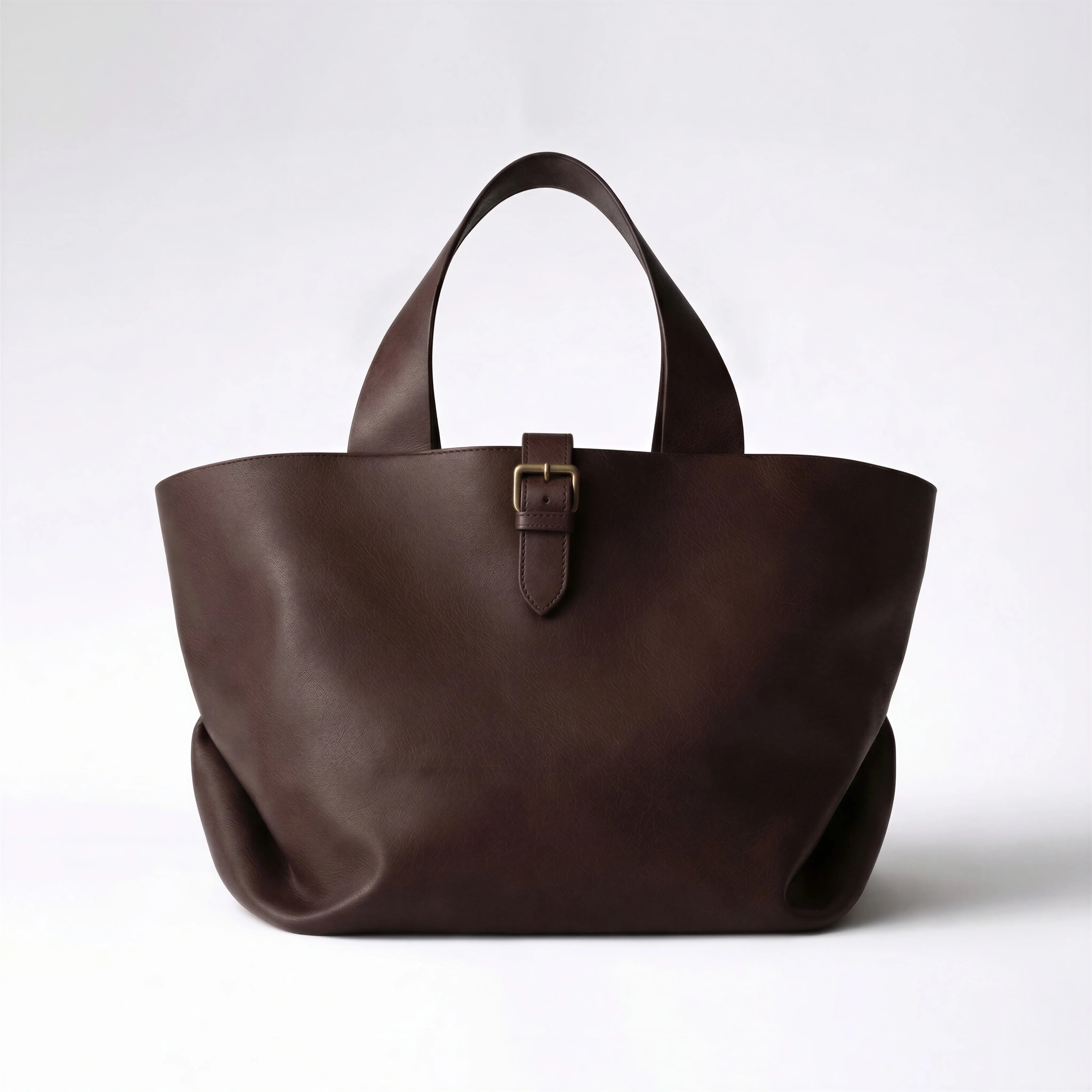 Minimal Leather Tote scene example for How to Remove Product Photo Backgrounds for Ecommerce