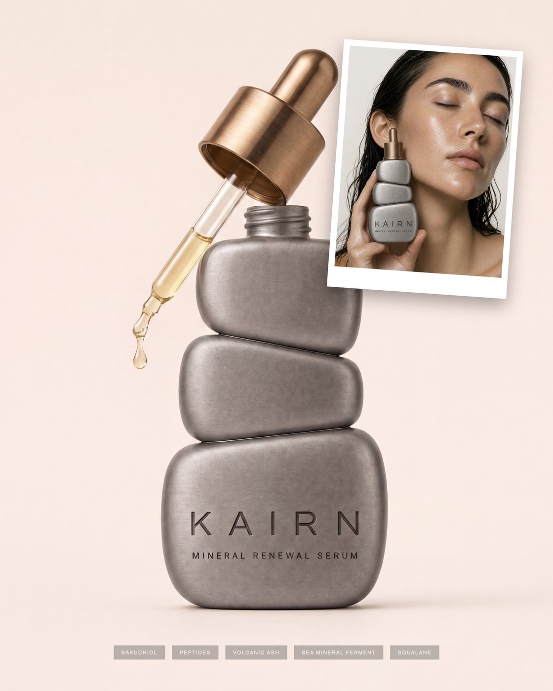 KAIRN: The Ritual, Retold — A candid portrait of application, bottle held label-forward