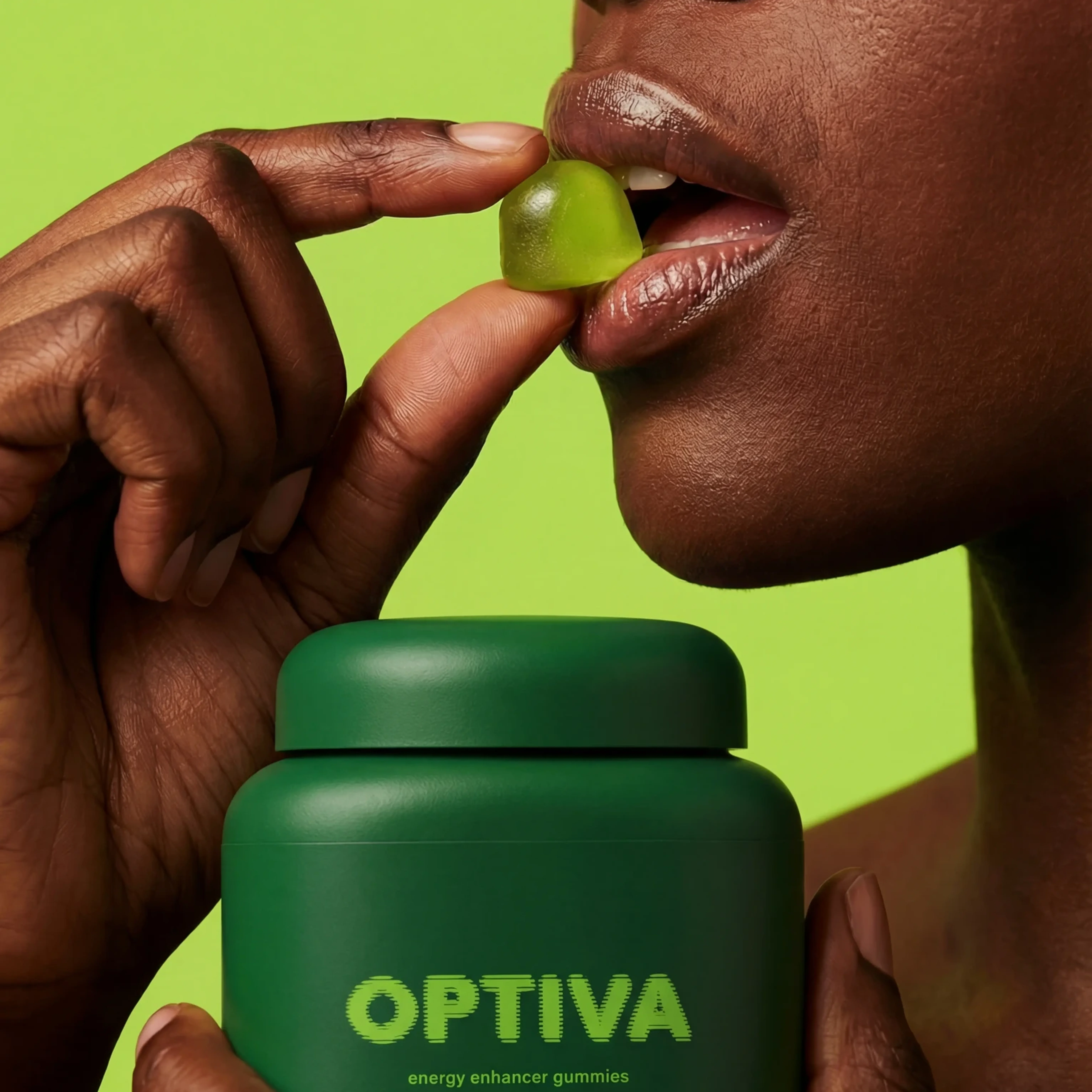 Gummy Supplement Use scene example for Meta Ad Creative Examples for Ecommerce Brands