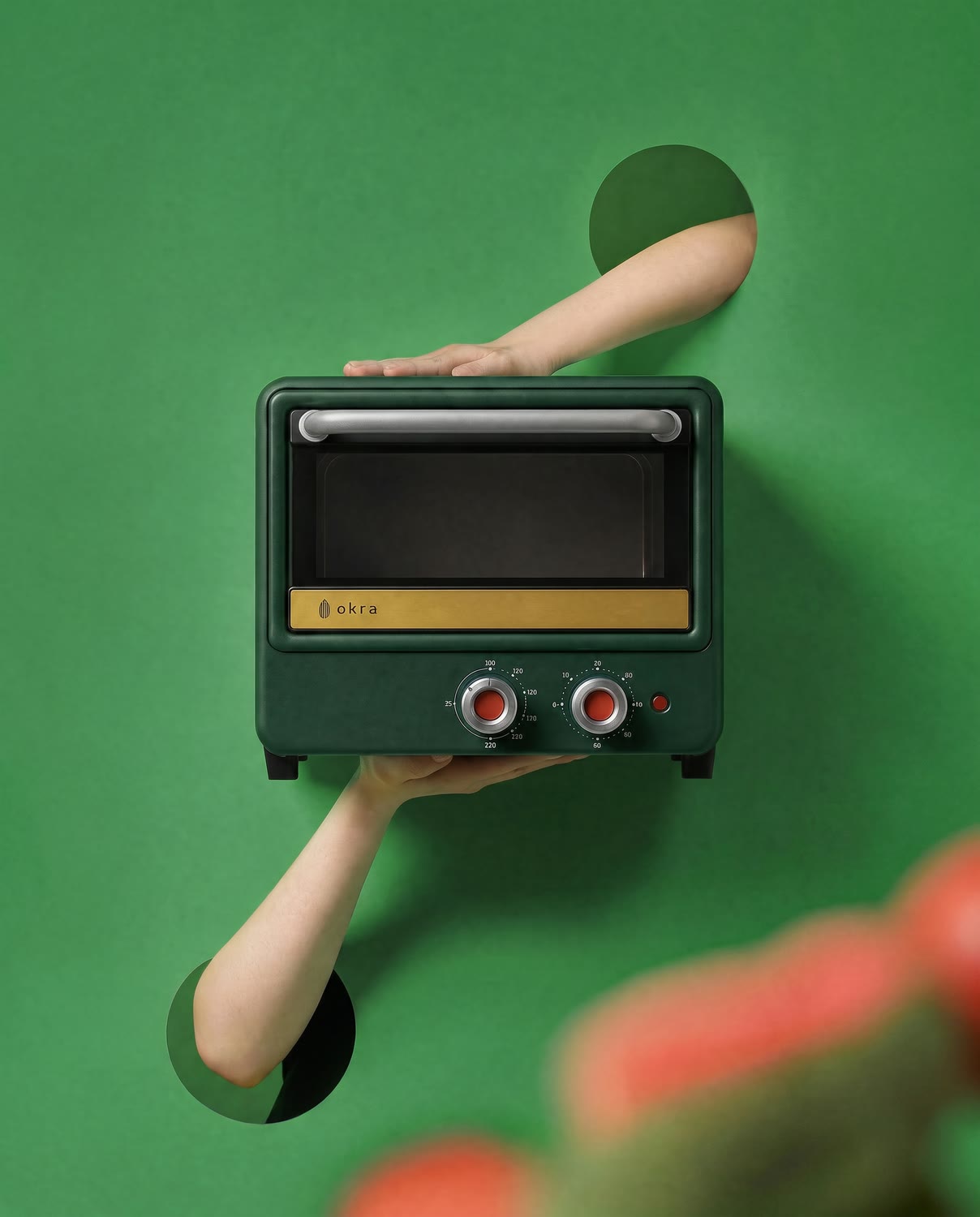OKRA Frame 2: Toaster Oven - Arms Through the Set