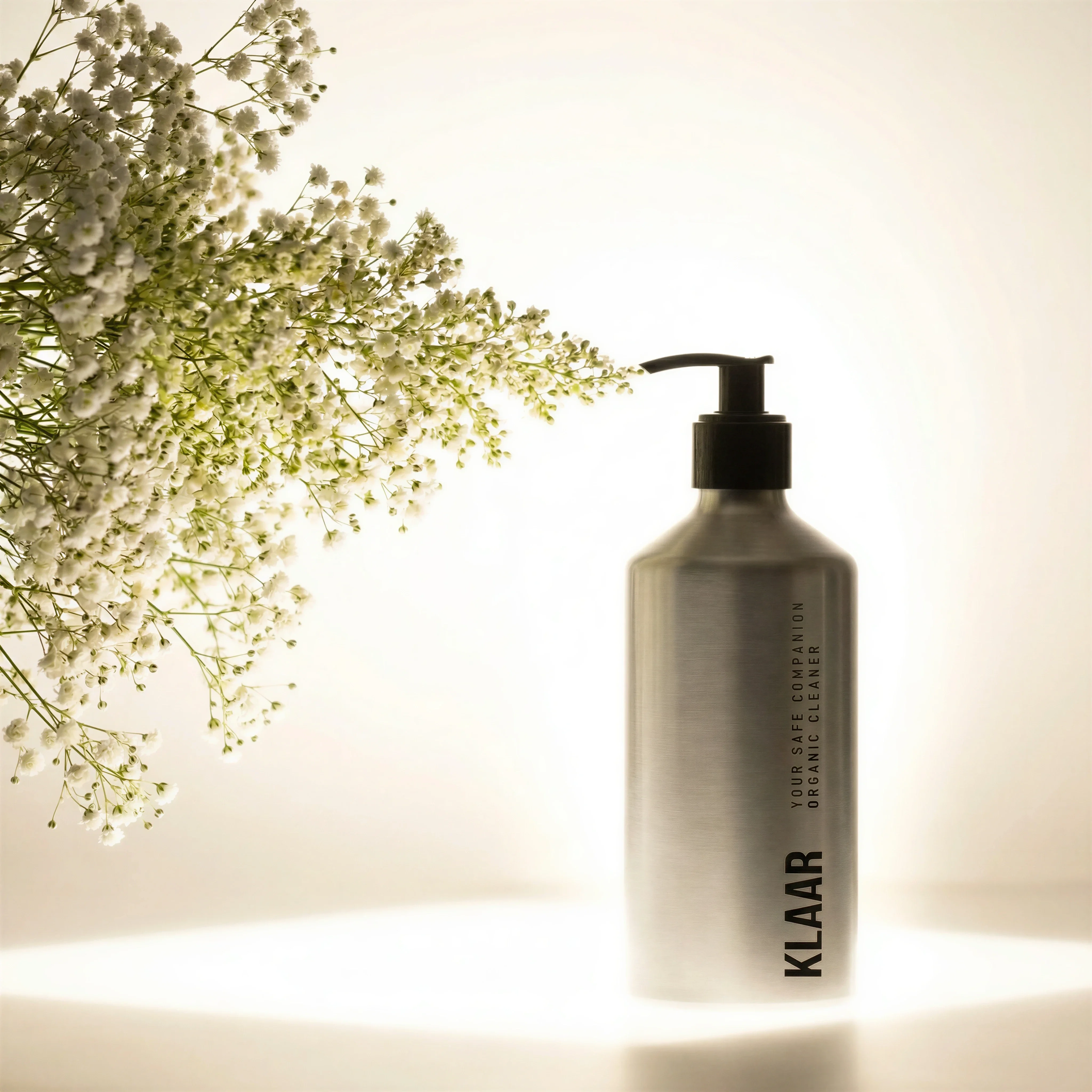 Minimal Floral Studio scene example for Product Launch Ad Ideas for Ecommerce Campaigns