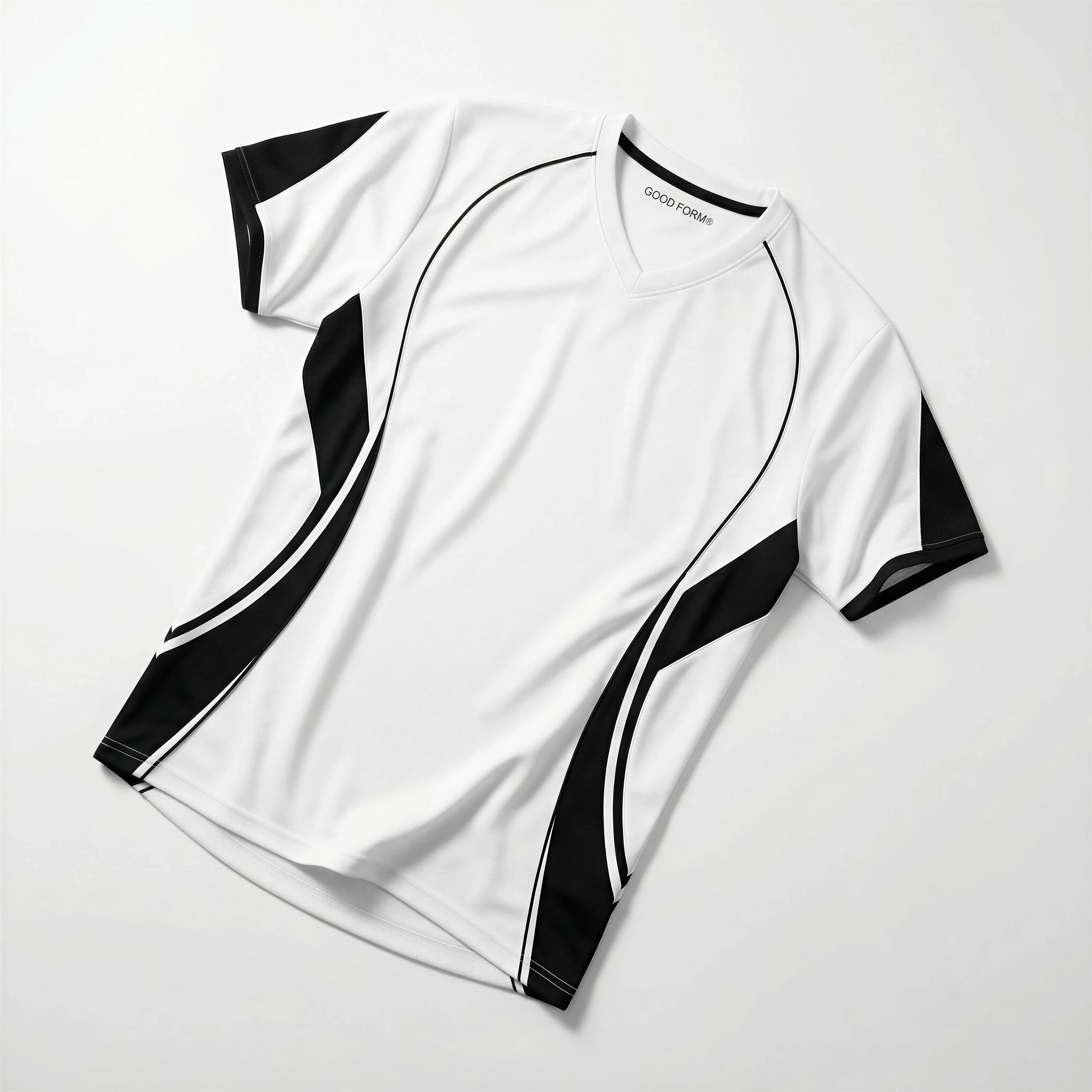 Minimal Sportswear Flatlay scene example for Product-on-White Photography