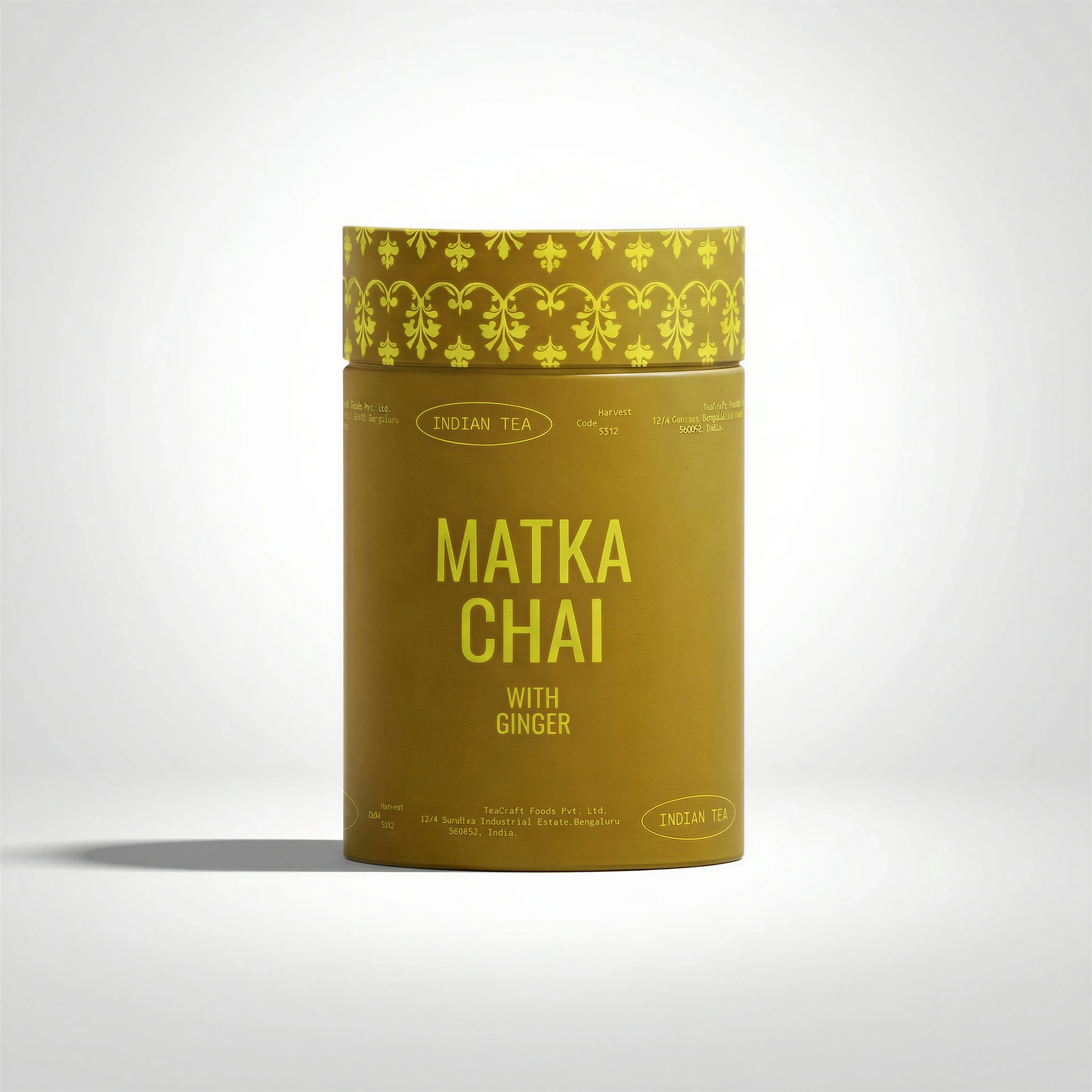 Minimal Tea Packaging scene example for Product Photography Cost Guide for Ecommerce Teams