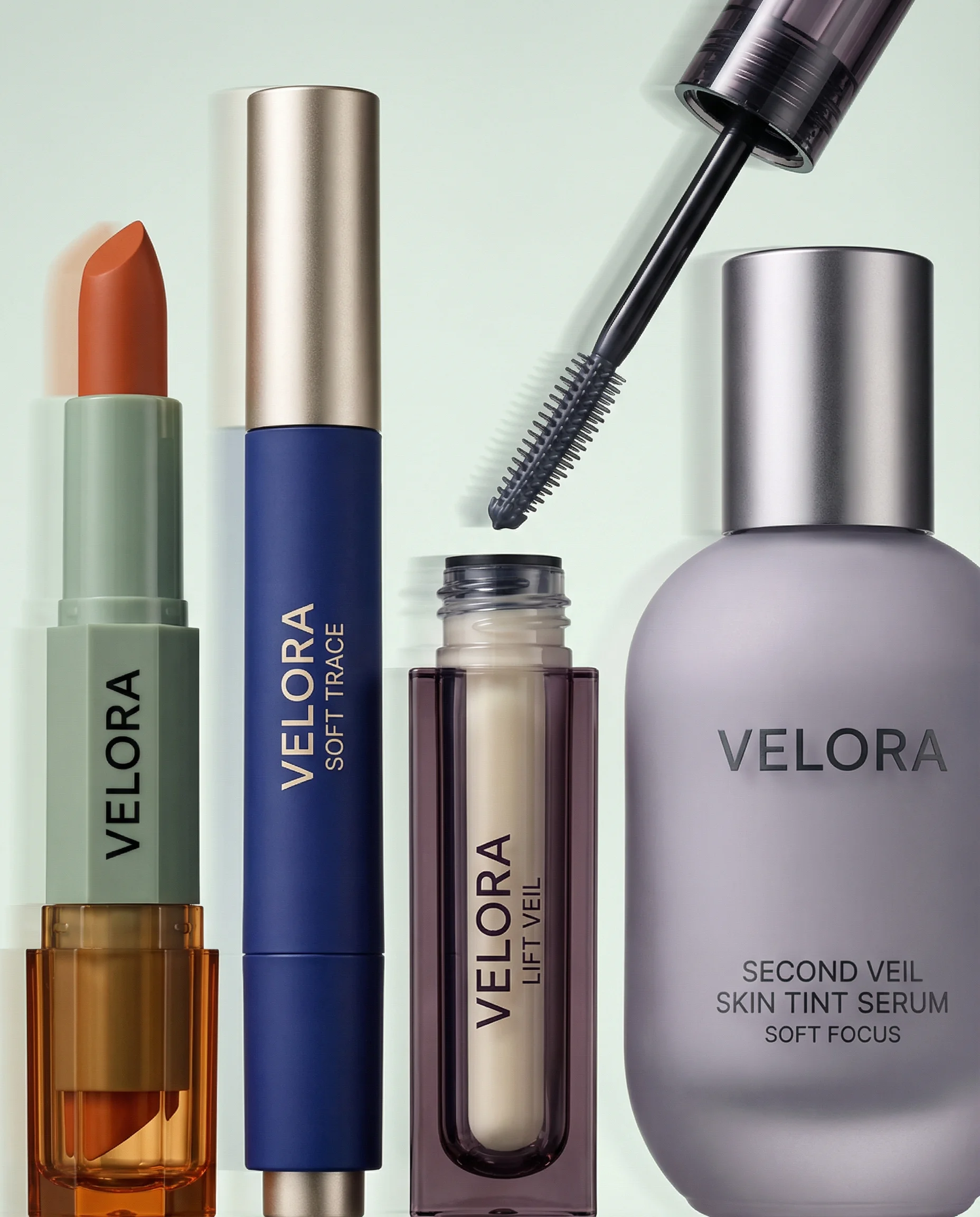 Pastel Makeup Lineup scene example for What Makes AI Creative Production-Ready?