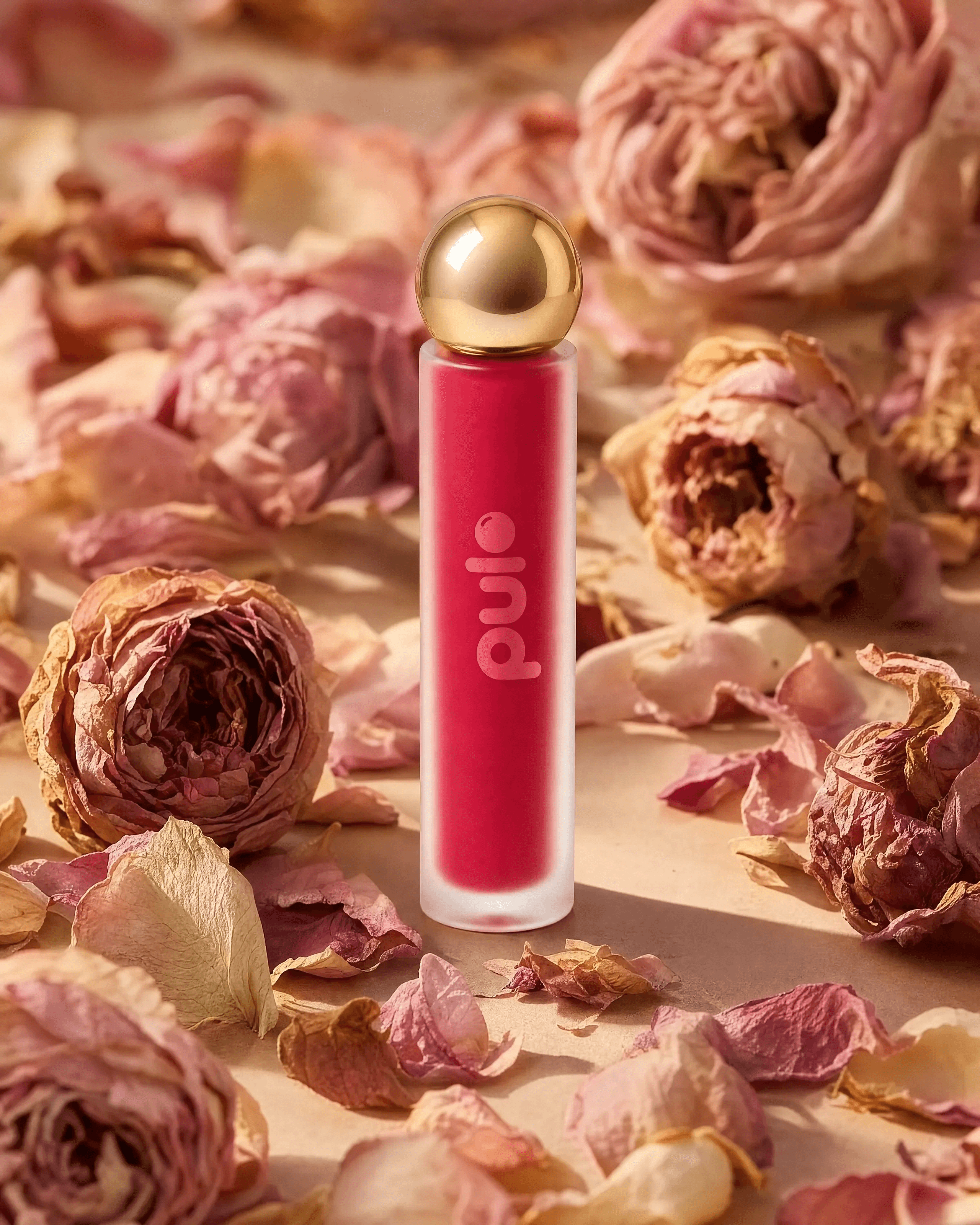PULP: The Bloom — Resting among dried roses and petals, dusty mauve tones