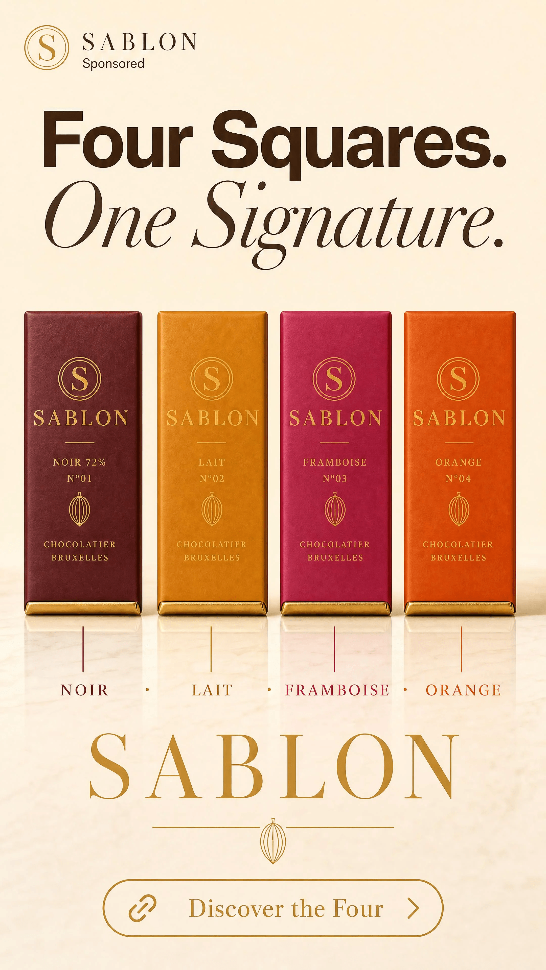 Image 24 — Ad — Four Squares / One Signature