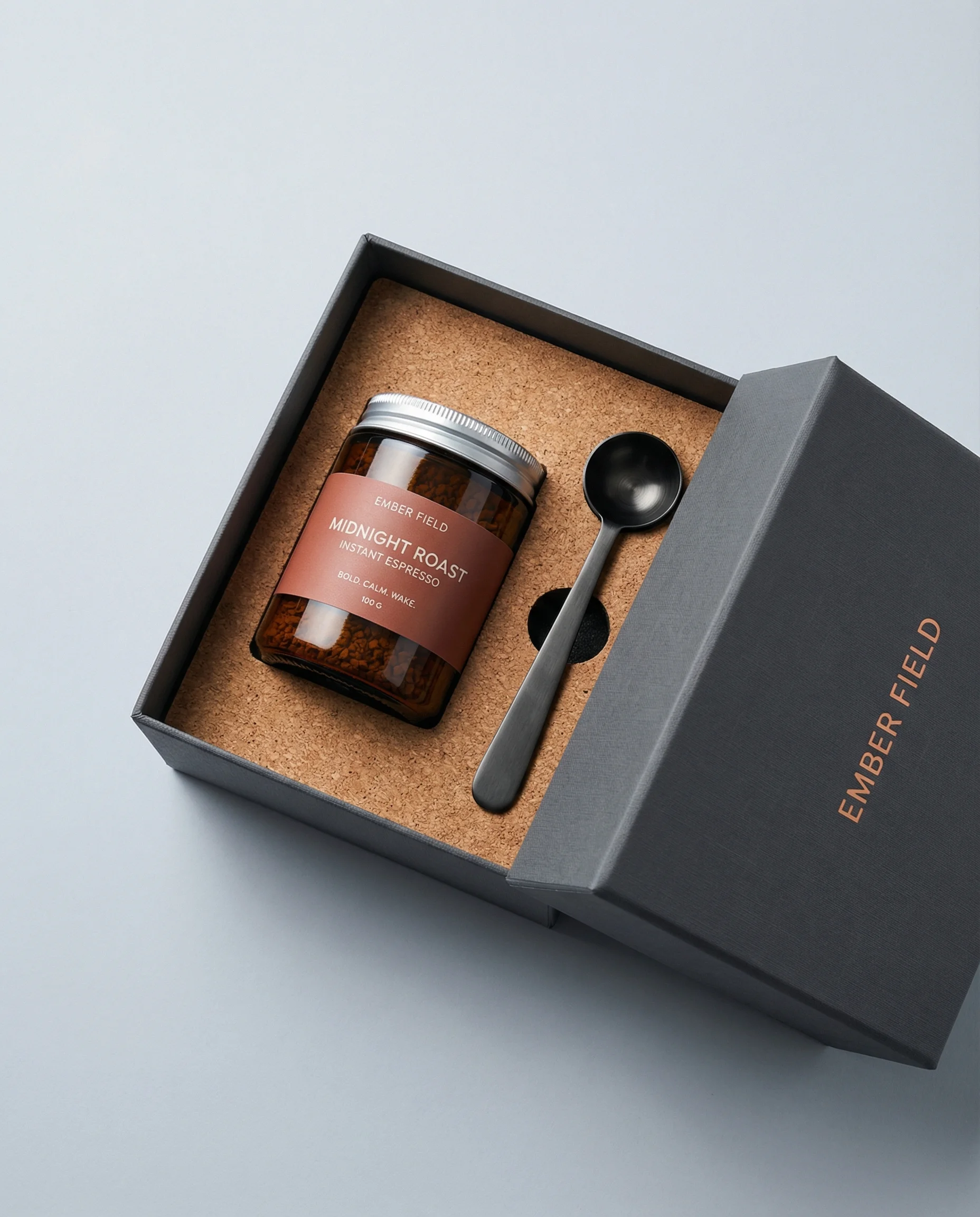 Coffee Gift Box scene example for Shopify Product Image Guide for Ecommerce Teams