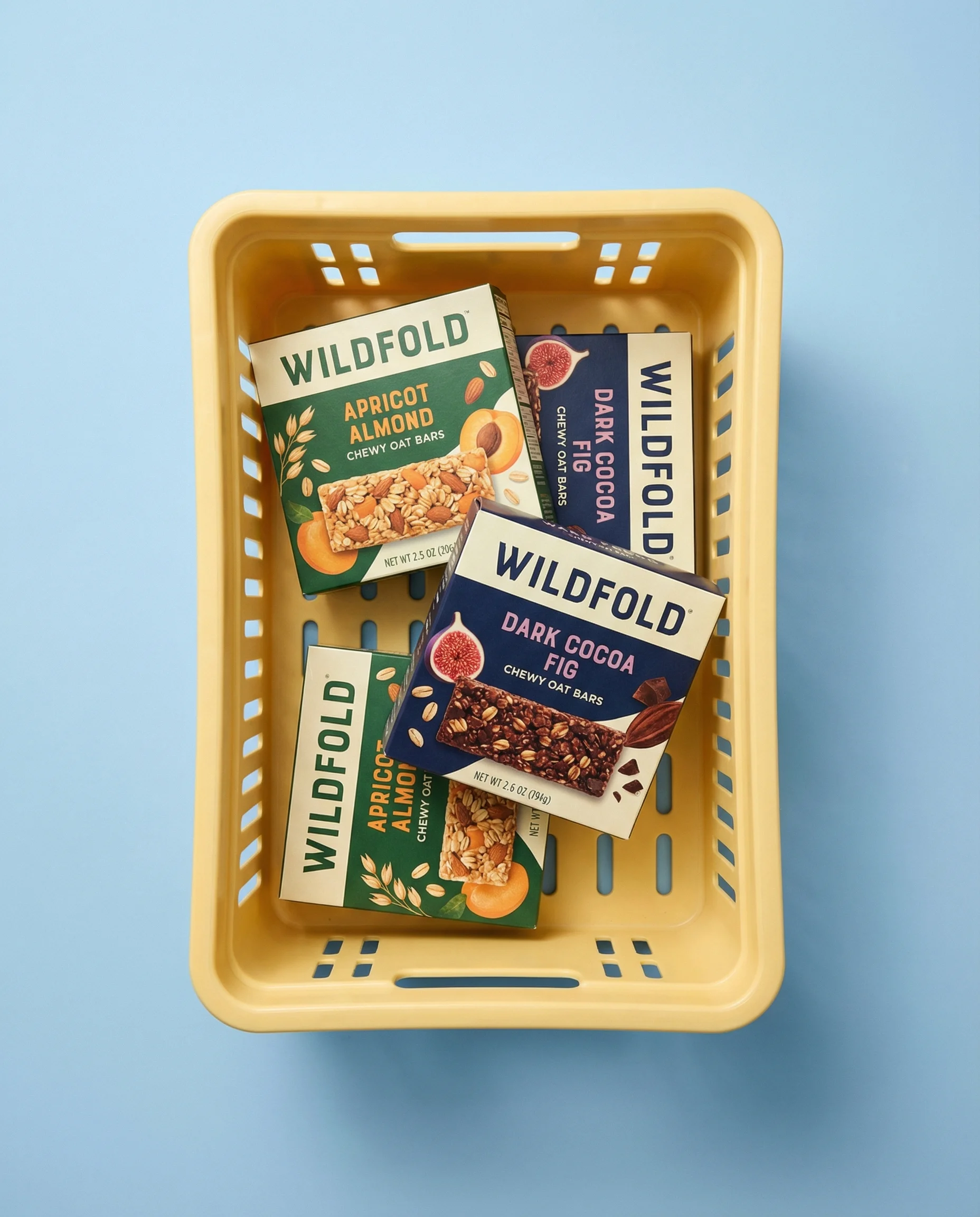 Snack Bars in Crate scene example for Snack Product Photography Ideas