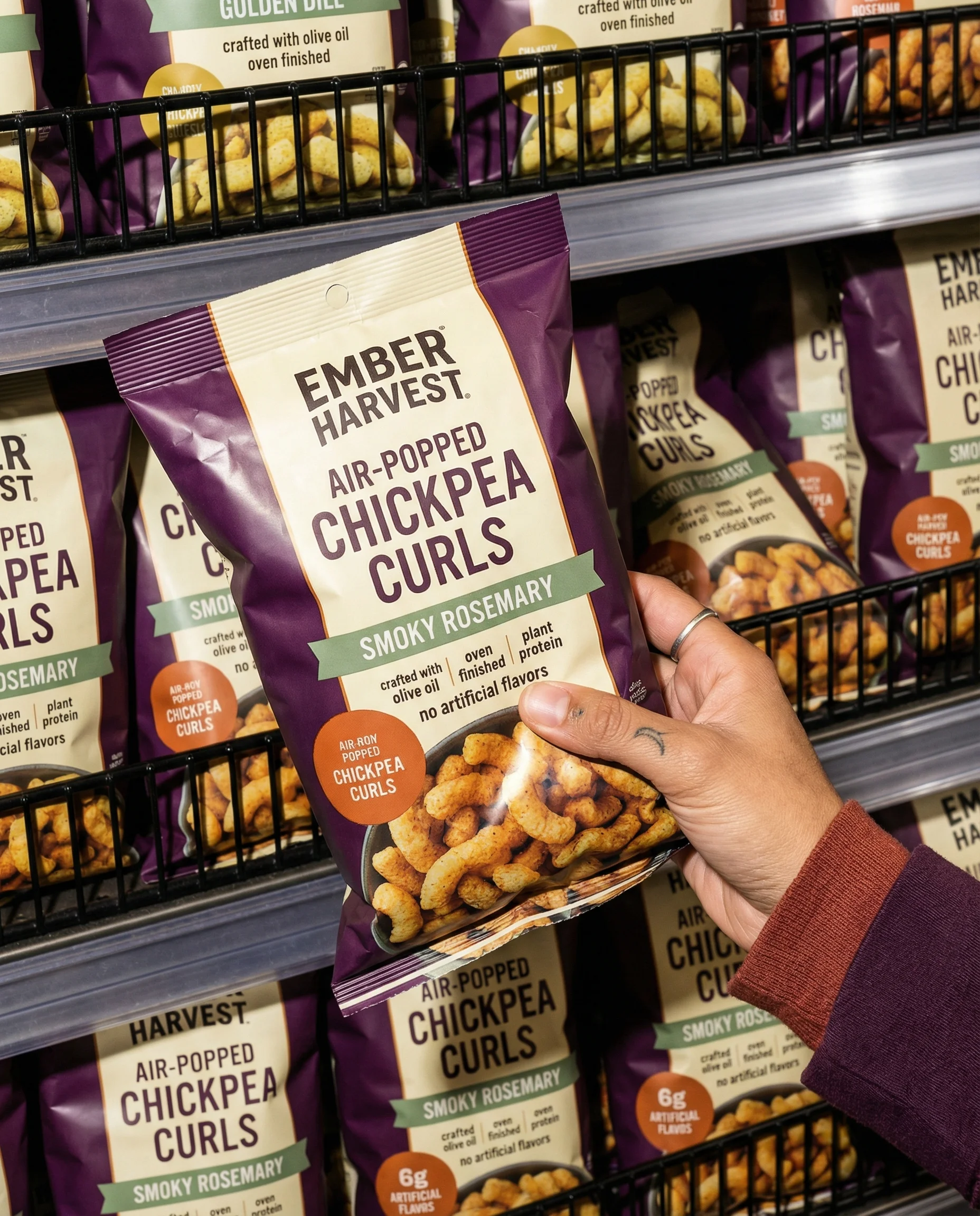Snack Aisle Handheld scene example for TikTok Shop Image Guide for Product Listings