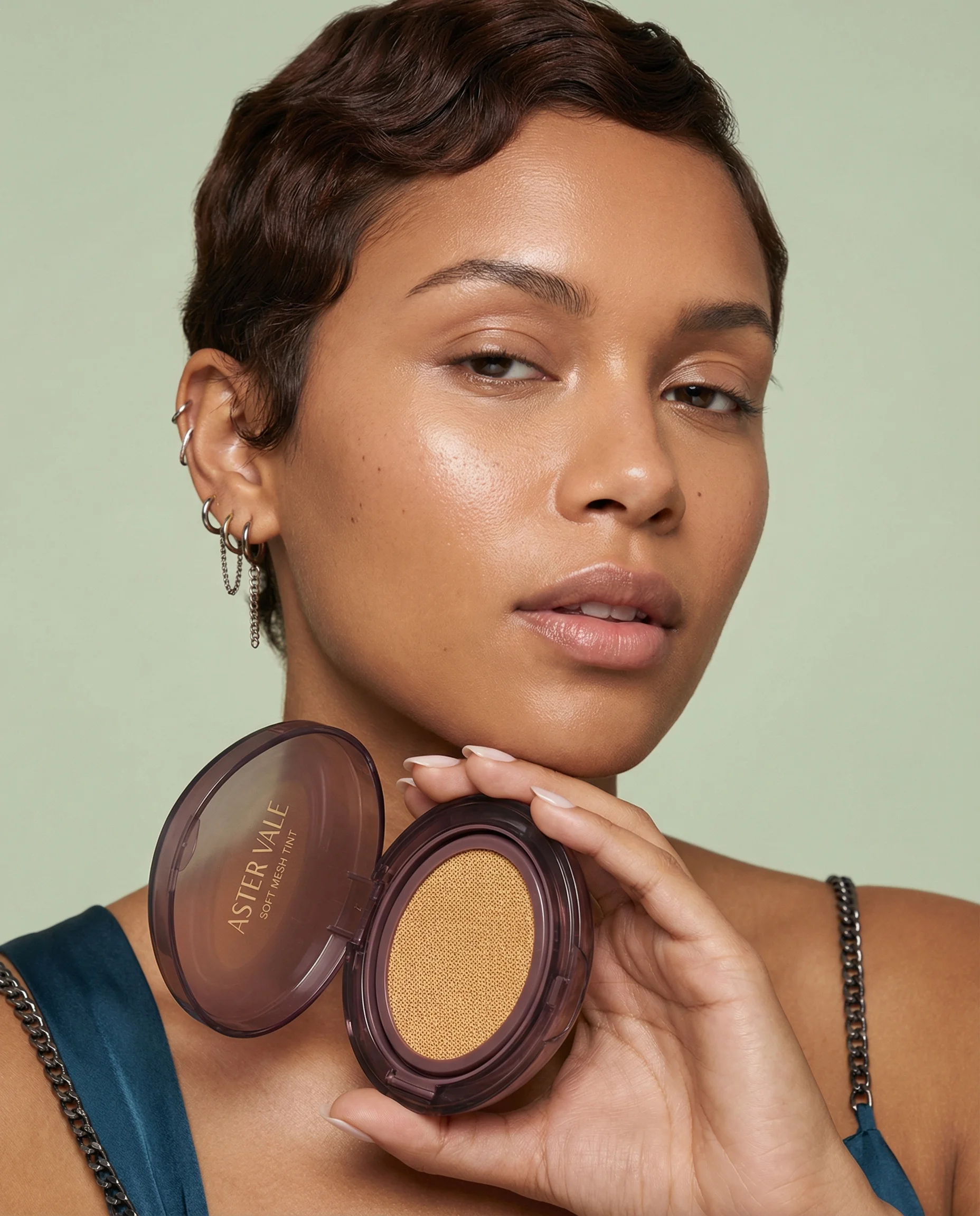 Dewy Cushion Portrait scene example for TikTok Shop Image Guide for Product Listings