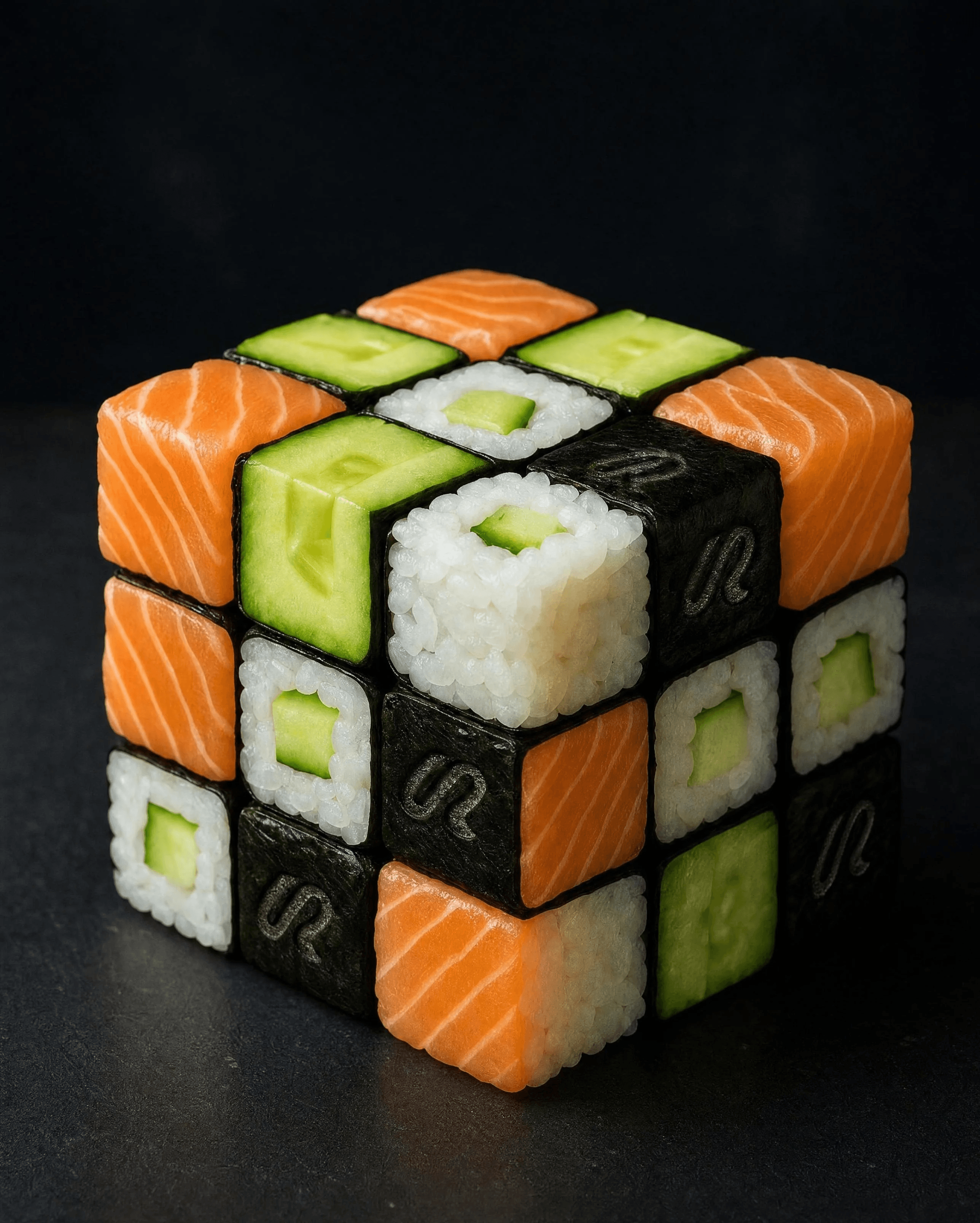 Frame 09 — Solved, original cube