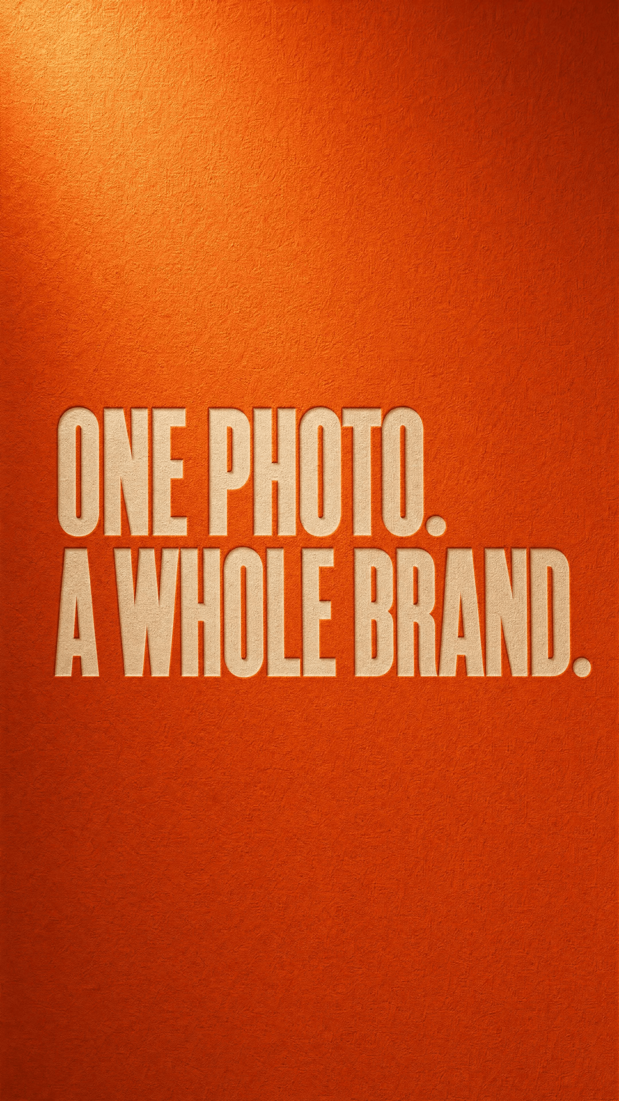 Image 21 — Solid — One Photo. A Whole Brand.